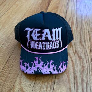 SNOOKIE Jersey Shore black mesh trucker hat